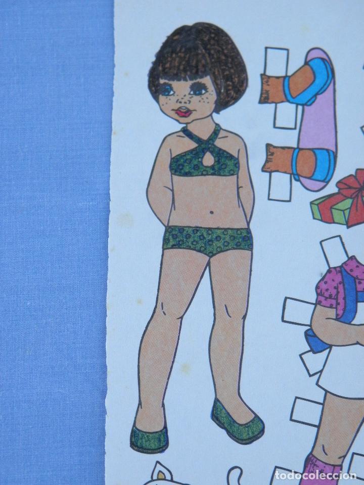 Coleccionismo recortables: Mu&ntilde;eca recortable Servilibro - Foto 1