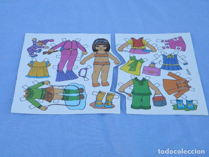 Coleccionismo recortables: Mu&ntilde;eca recortable Servilibro - Foto 2