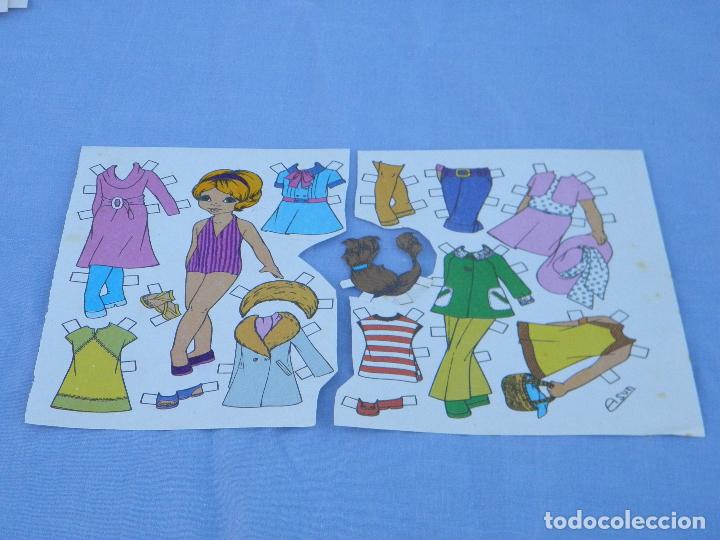 Coleccionismo recortables: Mu&ntilde;eca recortable Servilibro - Foto 2