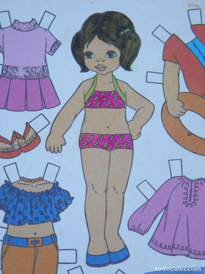 Coleccionismo recortables: Mu&ntilde;eca recortable Servilibro - Foto 1
