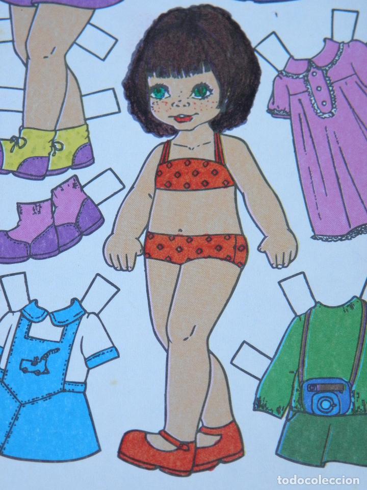 Coleccionismo recortables: Mu&ntilde;eca recortable Servilibro - Foto 1