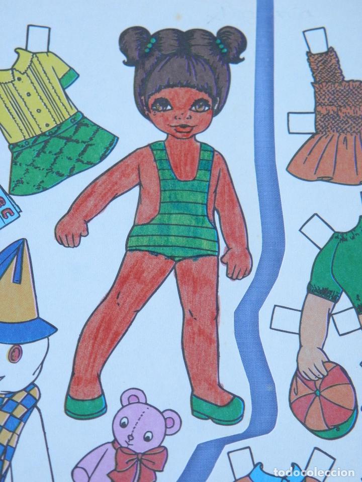 Coleccionismo recortables: Mu&ntilde;eca recortable Servilibro - Foto 1
