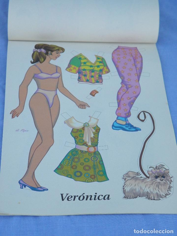 Coleccionismo recortables: Mu&ntilde;eca modelo recortable - Foto 1