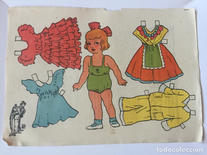 Coleccionismo recortables: RECORTABLE MU&Ntilde;ECA. EMULSION SCOTT. - Foto 1