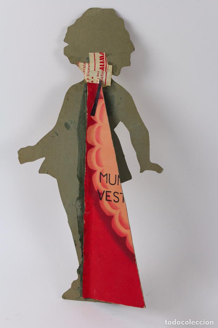Coleccionismo recortables: MU&Ntilde;ECA DE CARTON SHIRLEY CON VESTIDOS Y COMPLEMENTOS. - Foto 3