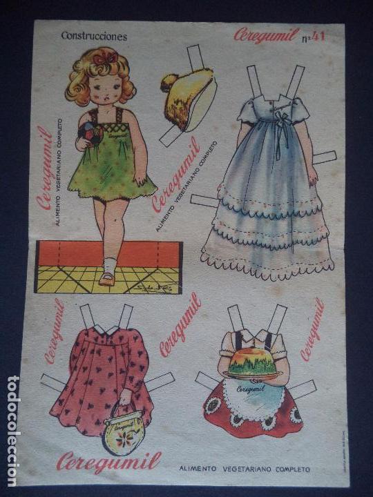 Coleccionismo recortables: RECORTABLE CEREGUMIL.N&ordm; 41 - Foto 1