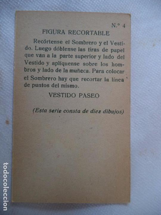 Coleccionismo recortables: CROMO RECORTABLE - Foto 2
