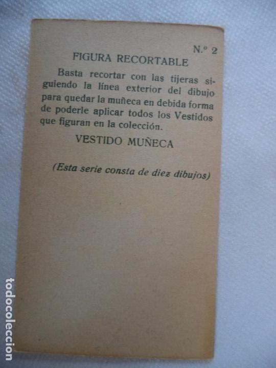 Coleccionismo recortables: CROMO RECORTABLE - Foto 2