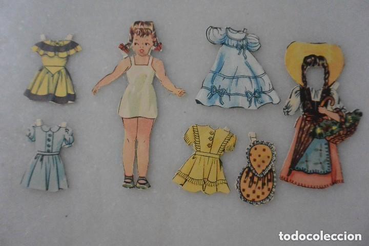 Coleccionismo recortables: MU&Ntilde;ECA RECORTABLE OBSEQUIO DE FLORITA - Foto 1