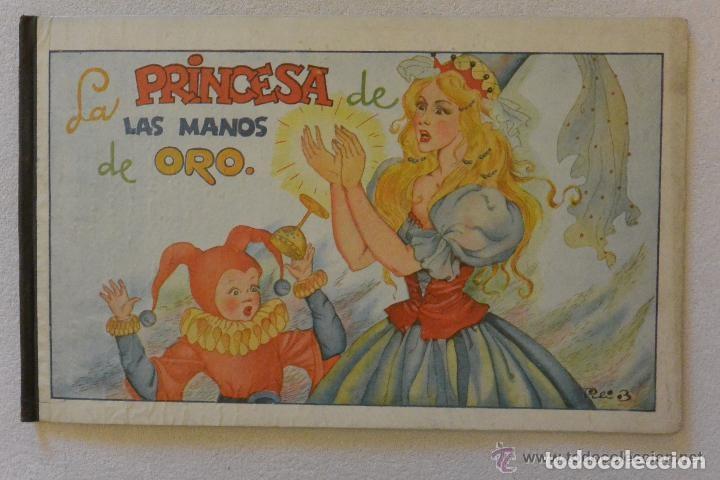 Coleccionismo recortables: LIBRO RECORTABLE LA PRINCESA DE LAS MANOS DE ORO - Foto 1