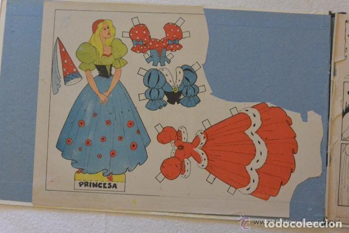 Coleccionismo recortables: LIBRO RECORTABLE LA PRINCESA DE LAS MANOS DE ORO - Foto 2