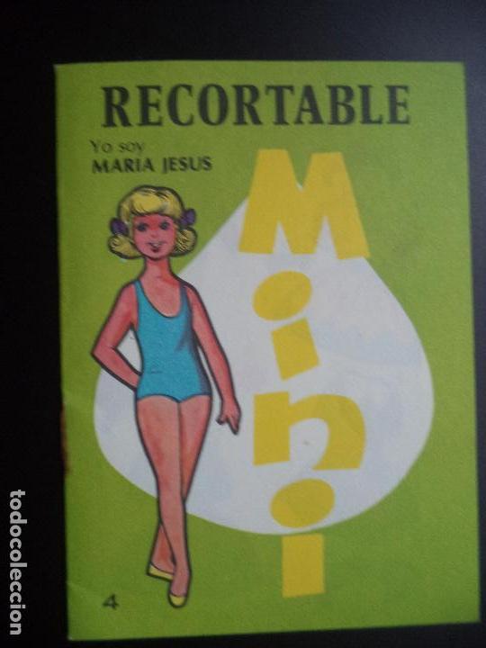 Coleccionismo recortables: MINI RECORTABLE /M&ordf; JESUS Y LEONOR - Foto 1