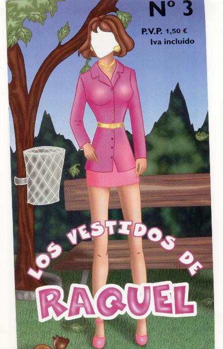Coleccionismo recortables: Libro Recortables * LOS VESTIDOS DE RAQUEL * - Foto 1