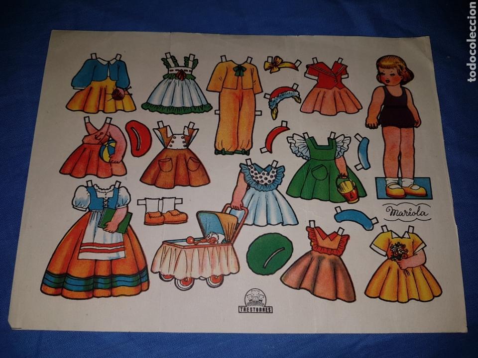 Coleccionismo recortables: Recortable tres torres Mu&ntilde;eca Mariola - Foto 1