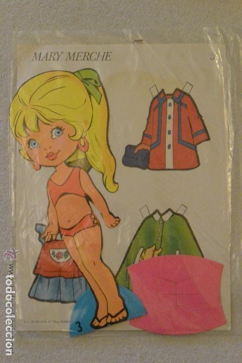 Coleccionismo recortables: RECORTABLE DE MU&Ntilde;ECAS MARY MERCHE - Foto 1