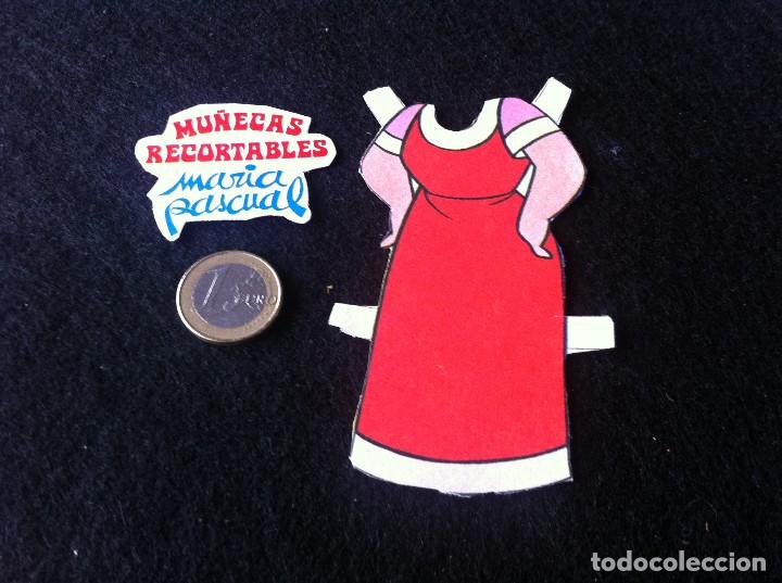 Coleccionismo recortables: COMPLEMENTOS DE MU&Ntilde;ECA RECORTABLE (MARIA PASCUAL) EN PAPEL - Foto 1