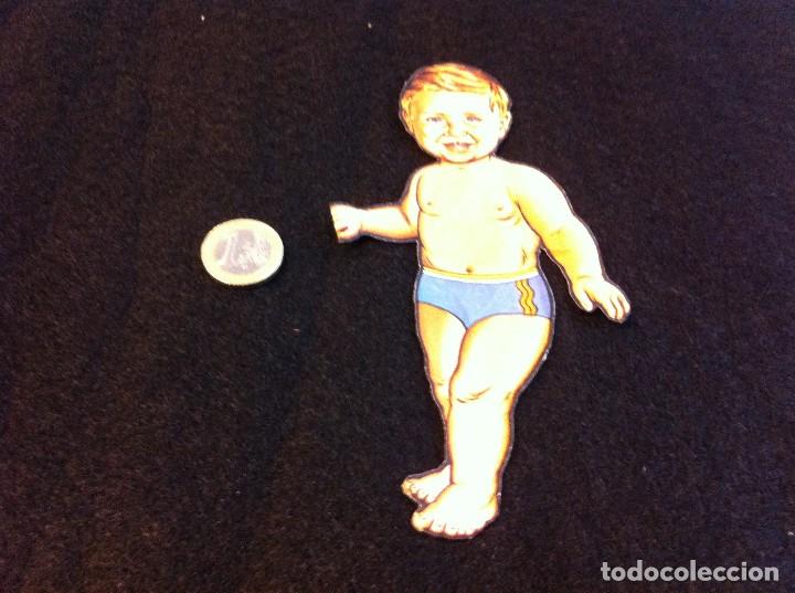 Coleccionismo recortables: MU&Ntilde;ECA RECORTABLE EN PAPEL - Foto 1
