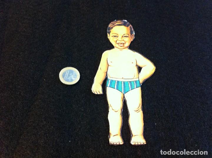 Coleccionismo recortables: MU&Ntilde;ECA RECORTABLE EN PAPEL - Foto 1
