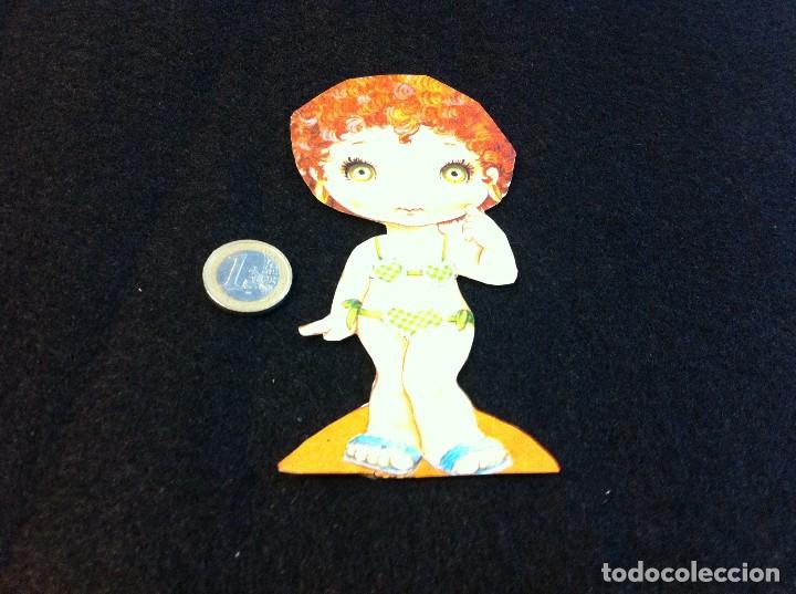 Coleccionismo recortables: MU&Ntilde;ECA RECORTABLE EN PAPEL - Foto 1