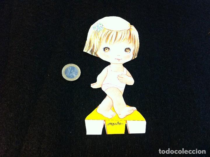 Coleccionismo recortables: MU&Ntilde;ECA RECORTABLE EN PAPEL - Foto 1