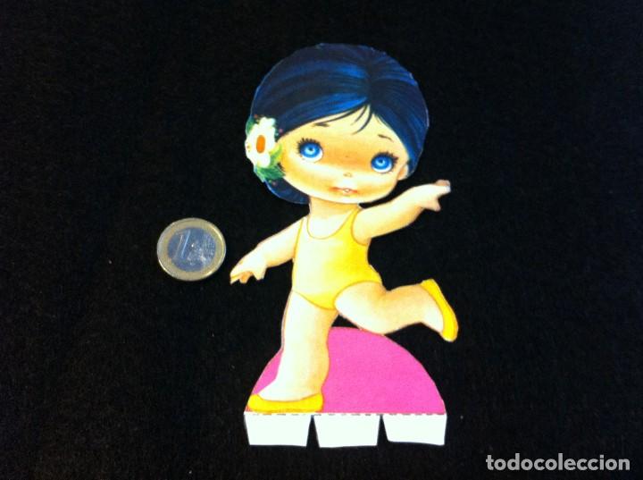 Coleccionismo recortables: MU&Ntilde;ECA RECORTABLE EN PAPEL - Foto 1