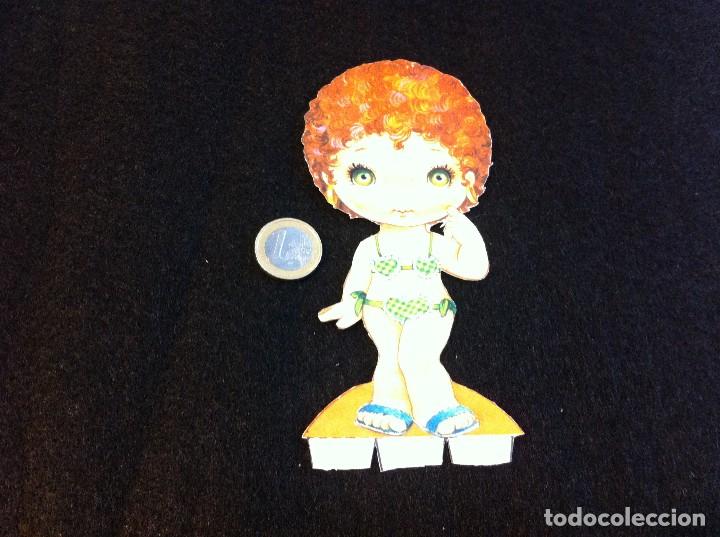 Coleccionismo recortables: MU&Ntilde;ECA RECORTABLE EN PAPEL - Foto 1