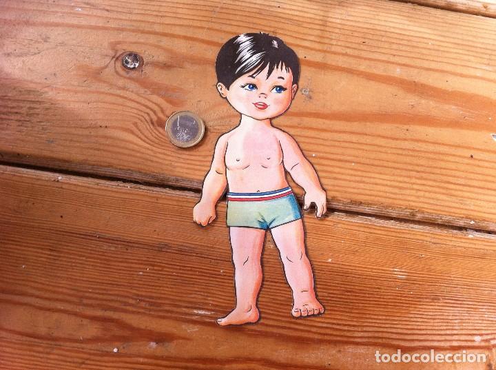 Coleccionismo recortables: MU&Ntilde;ECA RECORTABLE EN PAPEL - Foto 1