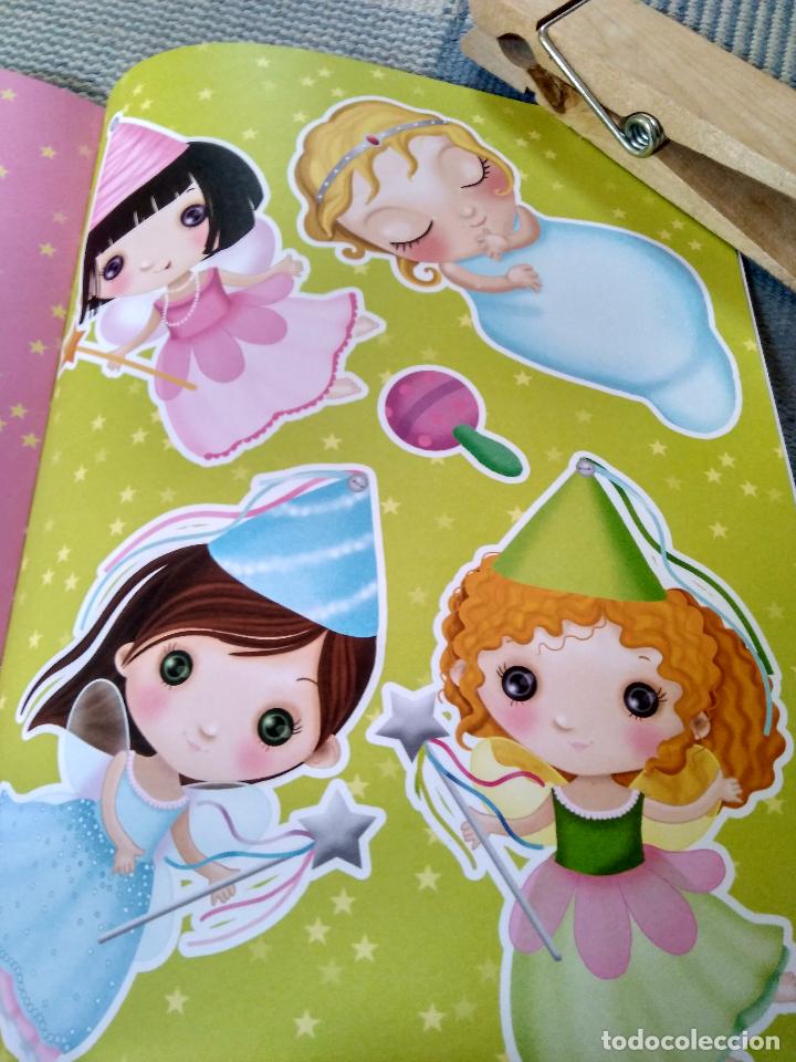 Coleccionismo recortables: LIBRO CUENTO DE RECORTABLES DE MU&Ntilde;ECAS  LA  BELLA DURMIENTE  2016 - Foto 3
