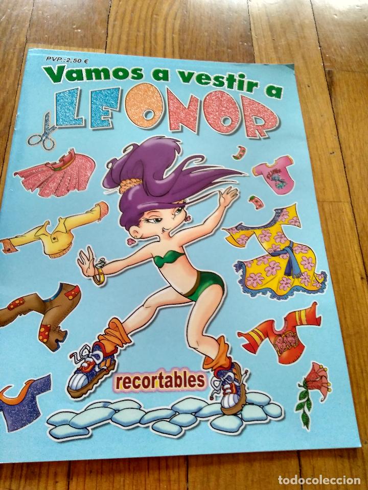 Coleccionismo recortables: LIBRO  RECORTABLE  LEONOR - Foto 1