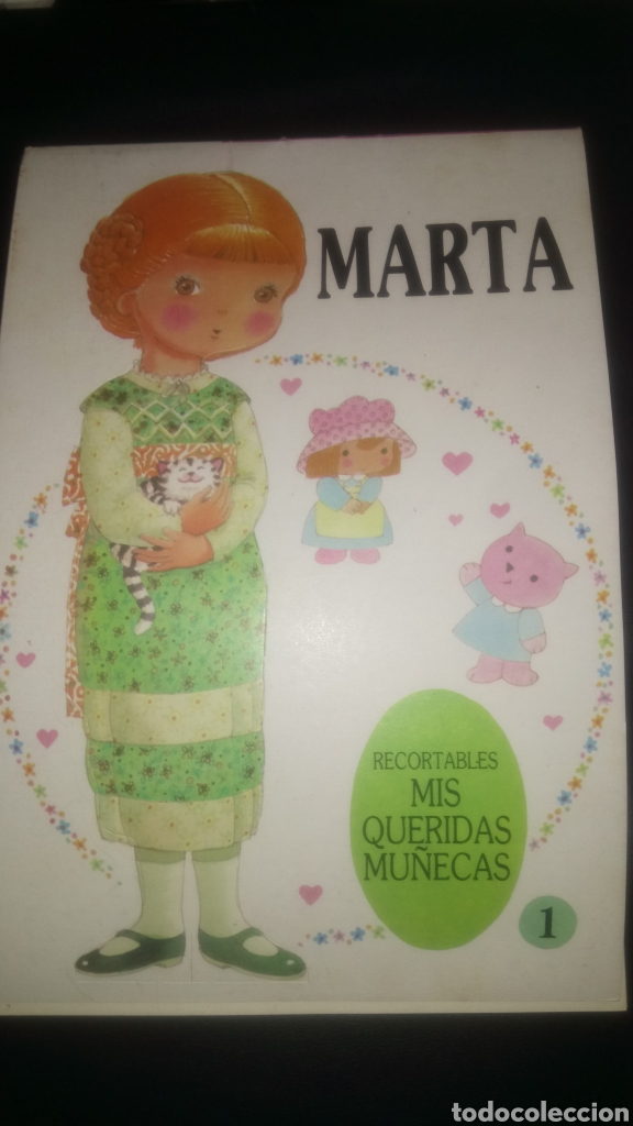 Coleccionismo recortables: RECORTABLES MIS QUERIDAS MU&Ntilde;ECAS. MARTA N&Uacute;M. 1. - Foto 1