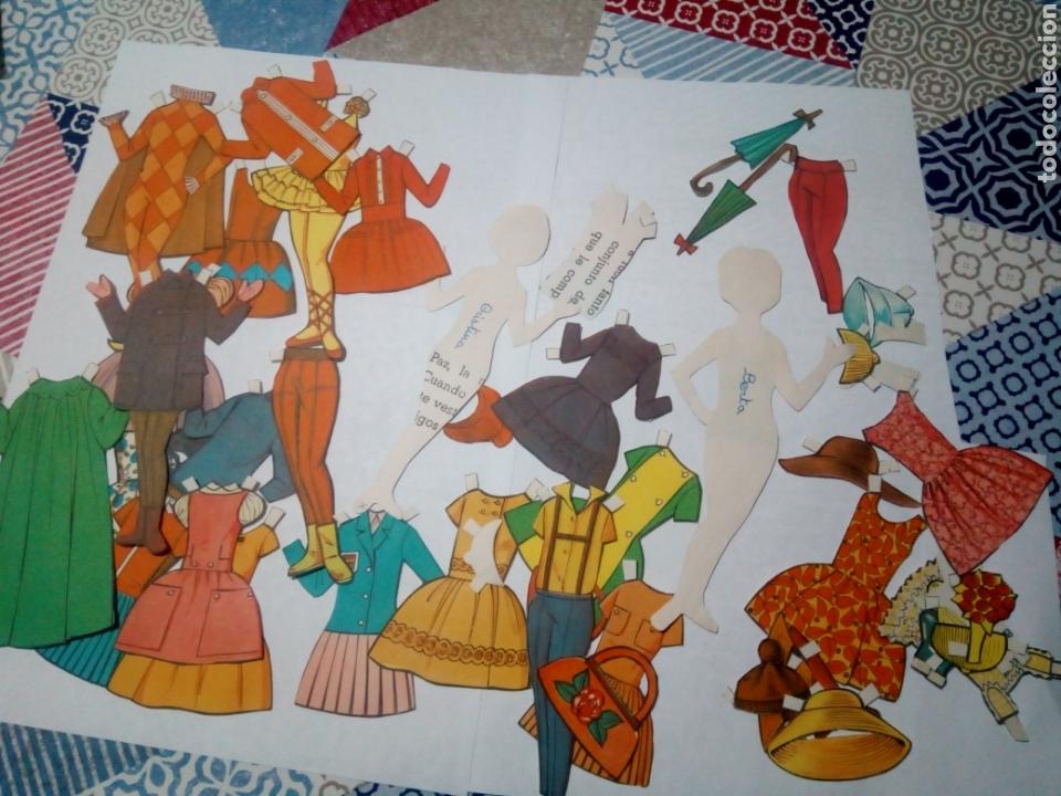 Coleccionismo recortables: lote antiguo recortables mu&ntilde;ecas - Foto 4