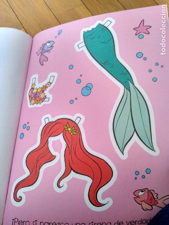 Coleccionismo recortables: LIBRO RECORTABLES DE MU&Ntilde;ECA DE SERVILIBRO, CON PEGATINAS TAMBIEN - Foto 5