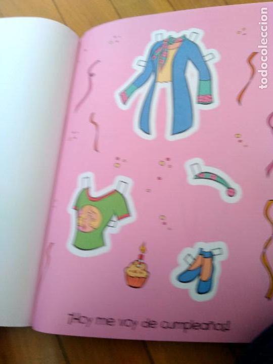 Coleccionismo recortables: LIBRO RECORTABLES DE MU&Ntilde;ECA DE SERVILIBRO, CON PEGATINAS TAMBIEN - Foto 6