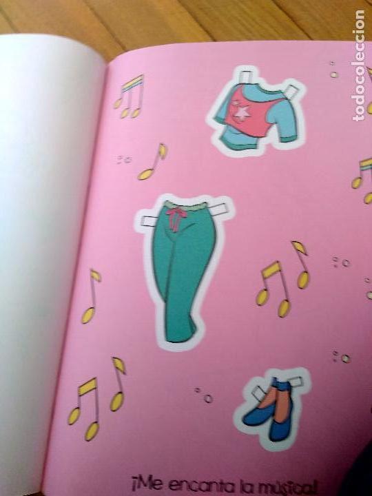 Coleccionismo recortables: LIBRO RECORTABLES DE MU&Ntilde;ECA DE SERVILIBRO, CON PEGATINAS TAMBIEN - Foto 7