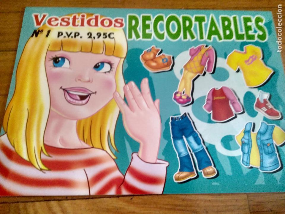 Coleccionismo recortables: LIBRO DE VESTIDOS RECORTABLES NUMERO 1 - Foto 1