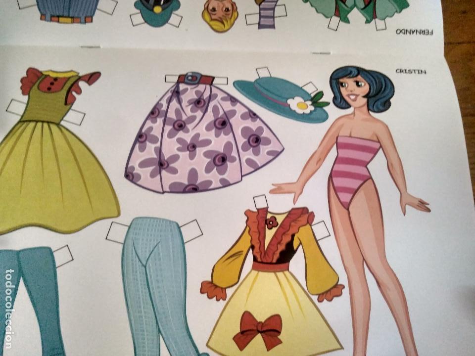 Coleccionismo recortables: LIBRO DE VESTIDOS RECORTABLES NUMERO 1 - Foto 6