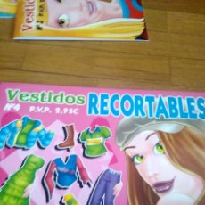 Coleccionismo Recortables: LIBRO DE VESTIDOS RECORTABLES NUMERO 4. Lote 209716966