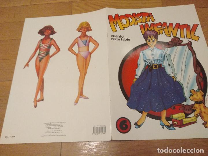 Coleccionismo recortables: PORTADA DE RECORTABLE MODA INFANTIL - Foto 1