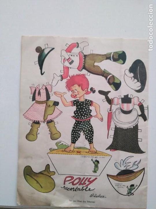 Coleccionismo recortables: Mu&ntilde;eca recortable de la revista Mis chicas - Foto 1
