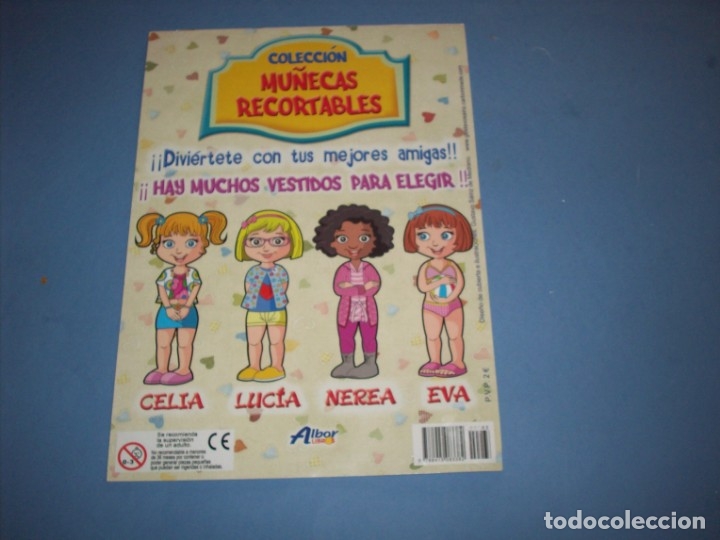 Coleccionismo recortables: recortables editorial albor nerea - Foto 3