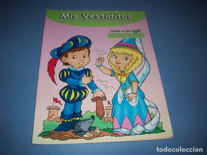 Coleccionismo recortables: mis vestiditos, la bella durmiente - Foto 1
