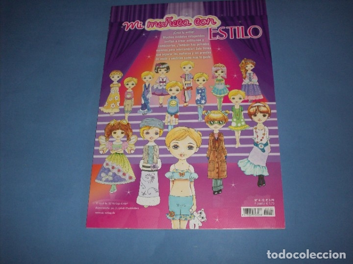 Coleccionismo recortables: mi mu&ntilde;eca con estilo - Foto 4
