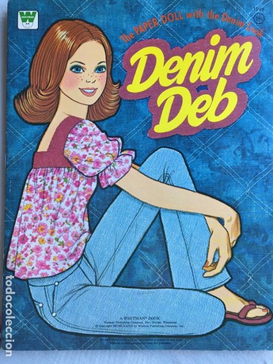 Coleccionismo recortables: Whitman Denim Deb - Foto 1