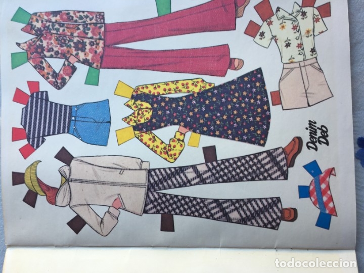 Coleccionismo recortables: Whitman Denim Deb - Foto 2