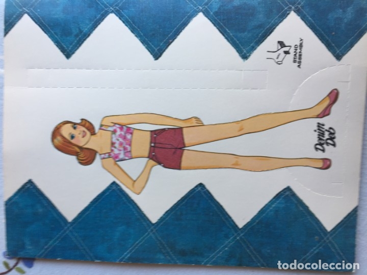 Coleccionismo recortables: Whitman Denim Deb - Foto 5