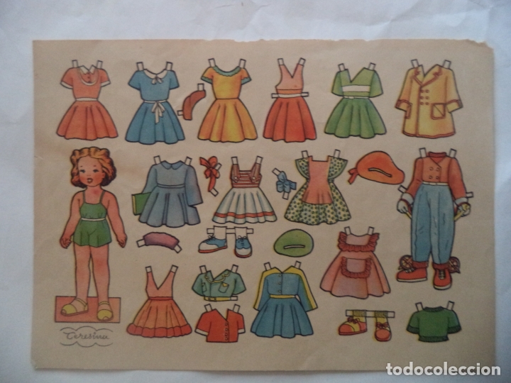 Coleccionismo recortables: TERESINA OBSEQUIO DE FLORITA - Foto 1