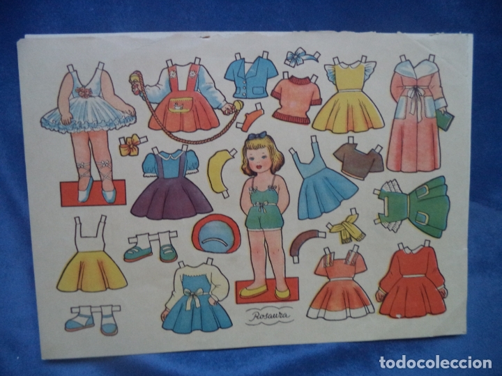 Coleccionismo recortables: ROSAURA OBSEQUIO DE FLORITA - Foto 1