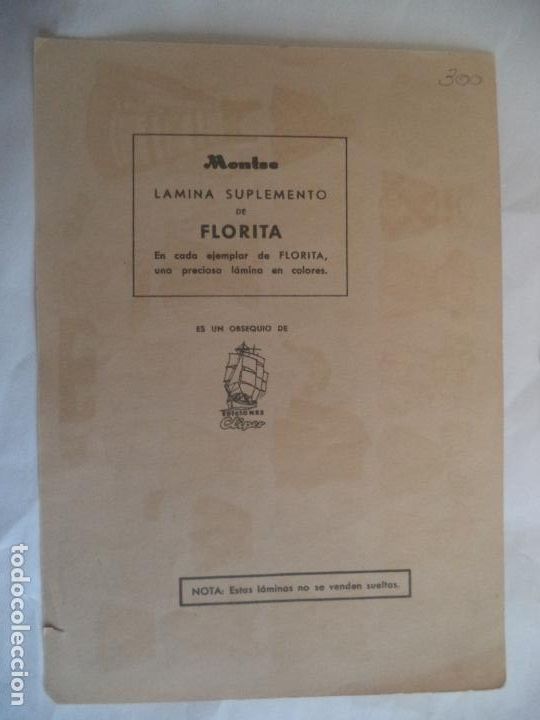 Coleccionismo recortables: MONTSE OBSEQUIO DE FLORITA - Foto 2