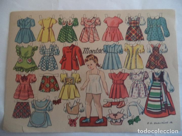 Coleccionismo recortables: MONTSE OBSEQUIO DE FLORITA - Foto 1