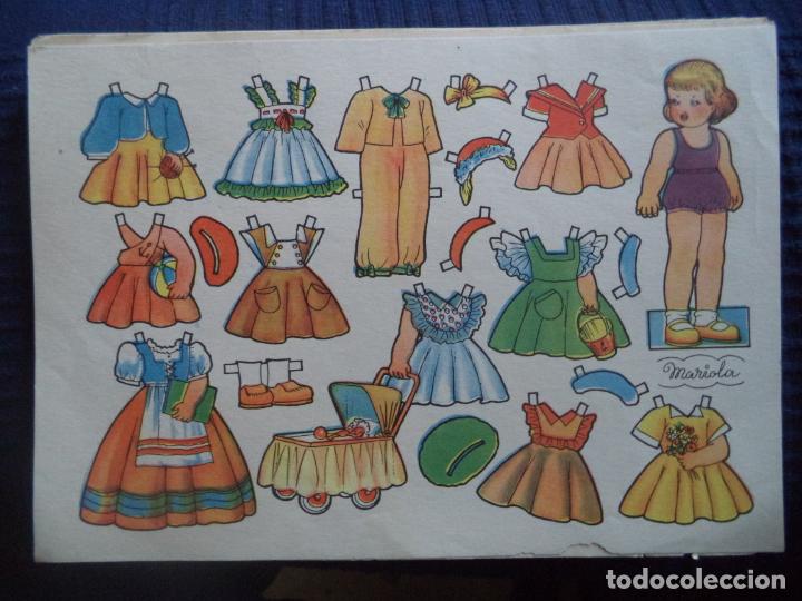 Coleccionismo recortables: MARIOLA OBSEQUIO DE FLORITA - Foto 1